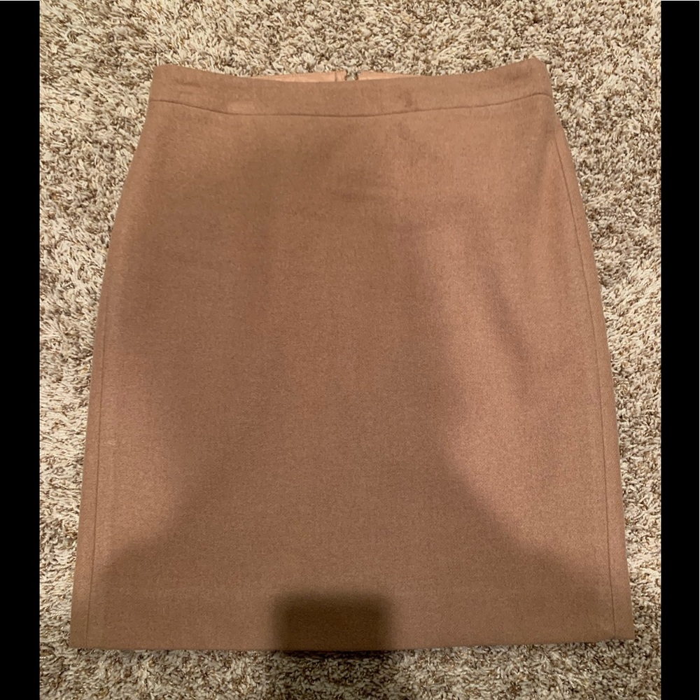 Wool Pencil Skirt
